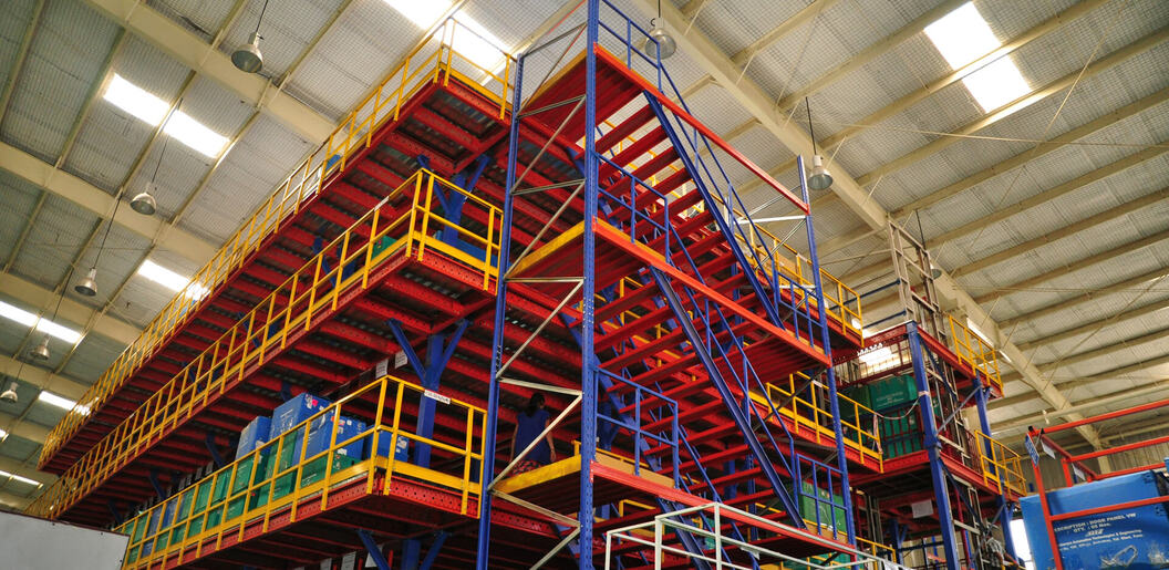 Mezzanine Floor Storage Racks