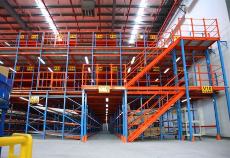 Slotted Angle Mezzanine Floor